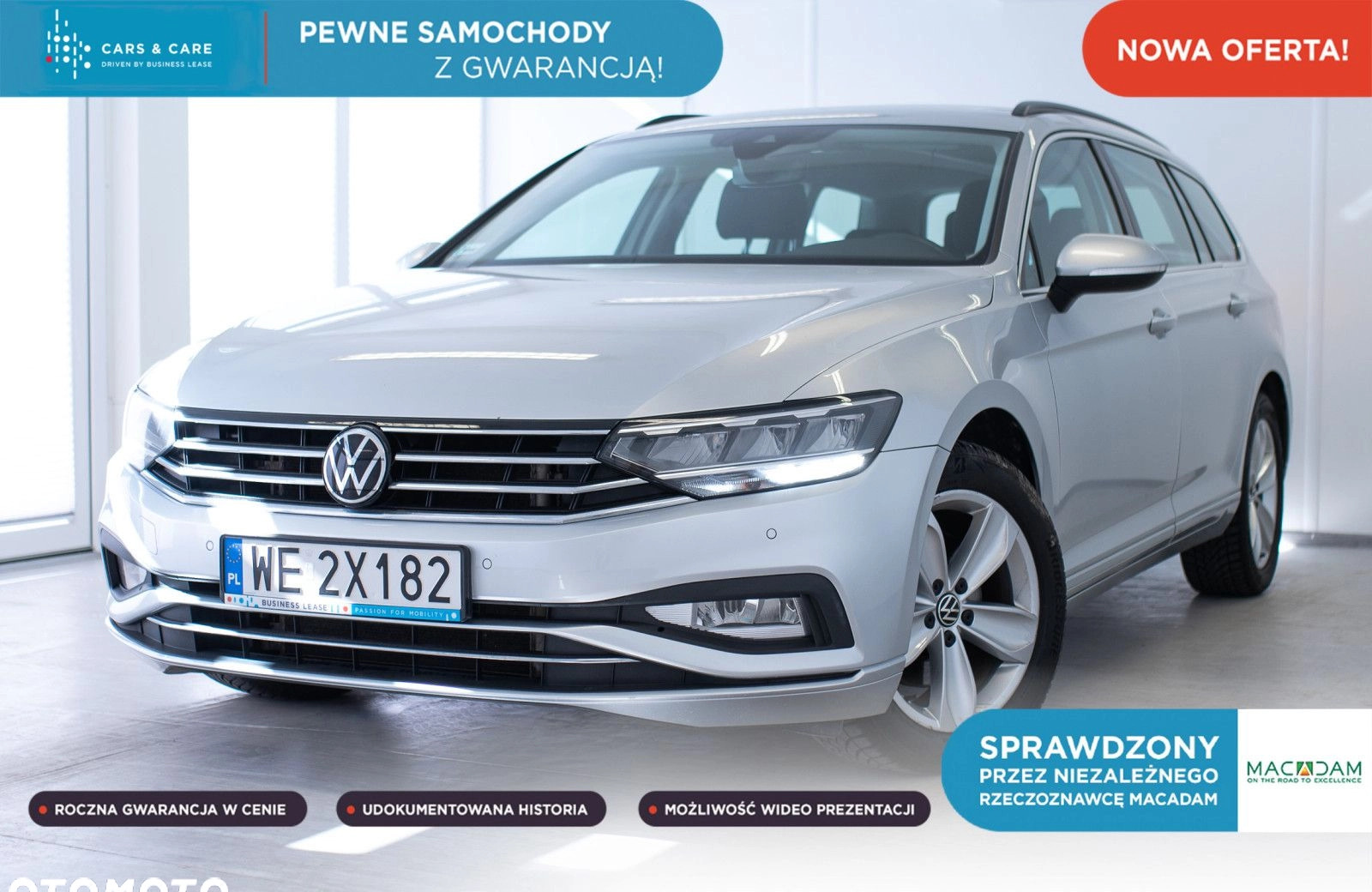 mazowieckie Volkswagen Passat cena 98900 przebieg: 131058, rok produkcji 2021 z Tuliszków
